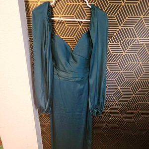 Cinderella Divine Esmerald green gown